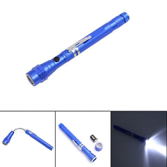 Flexible Magnet Camping Fishing Telescopic 360 Degree Head Flashlight 3 LED Outdoor Torch Magnetic Pick Up Tool Lamp Light