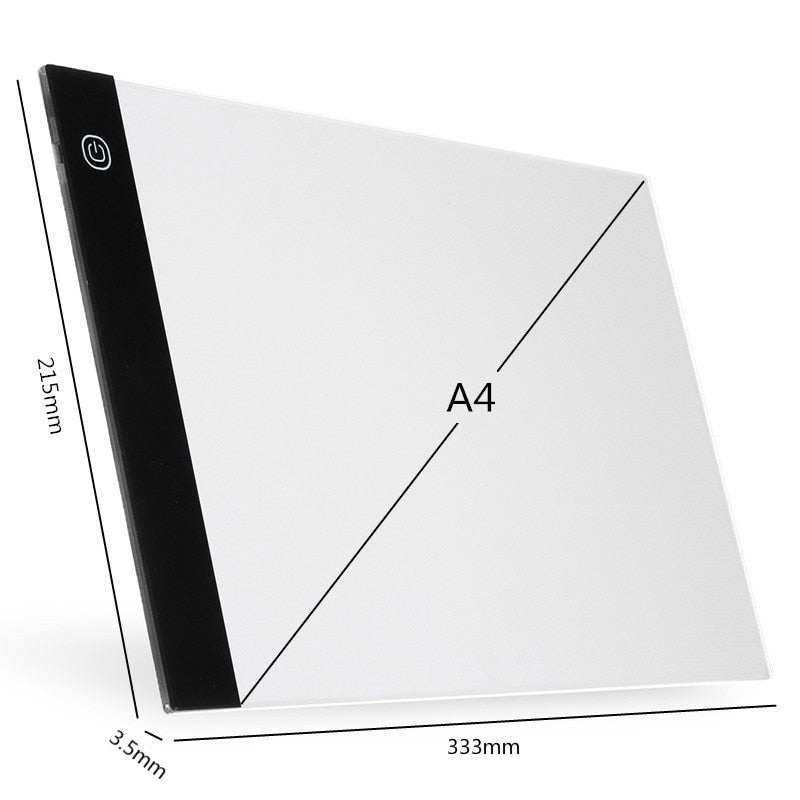 LED Light Box A4 Drawing Tablet Graphic Writing Digital Tracer Copy Pad Board for Diamond Painting Sketch Dropshipping Wholesale