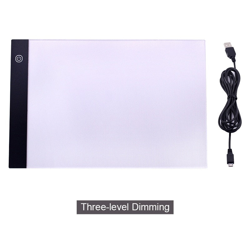 LED Light Box A4 Drawing Tablet Graphic Writing Digital Tracer Copy Pad Board for Diamond Painting Sketch Dropshipping Wholesale