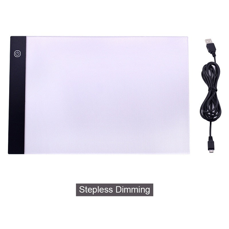 LED Light Box A4 Drawing Tablet Graphic Writing Digital Tracer Copy Pad Board for Diamond Painting Sketch Dropshipping Wholesale