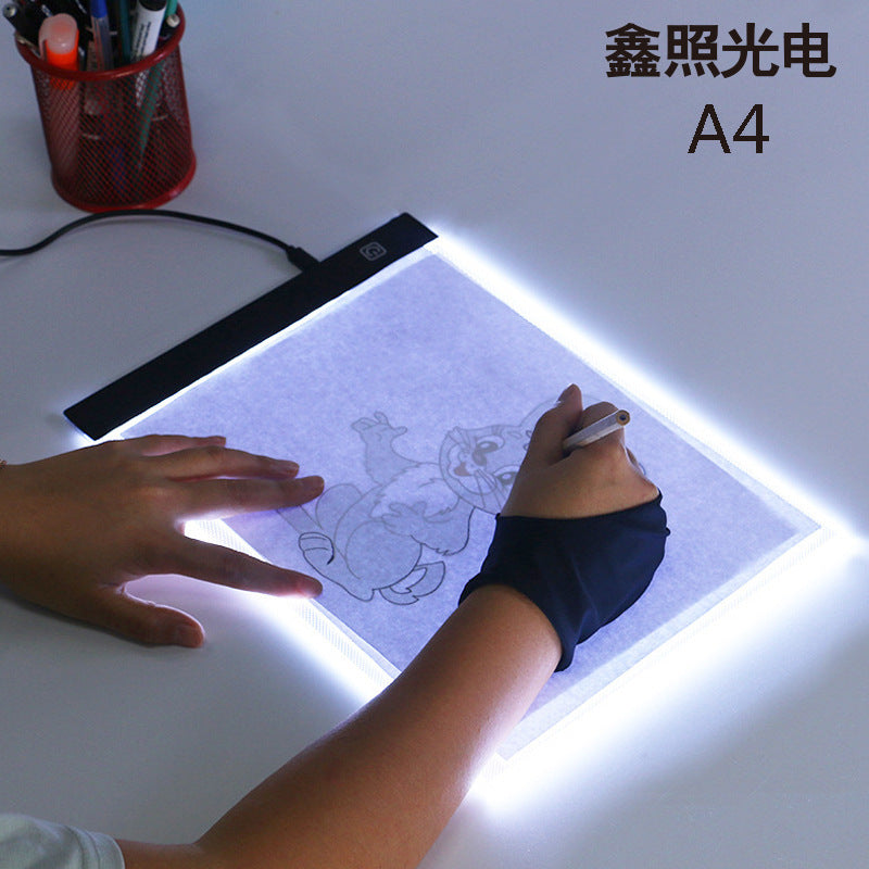 LED Light Box A4 Drawing Tablet Graphic Writing Digital Tracer Copy Pad Board for Diamond Painting Sketch Dropshipping Wholesale