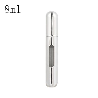 MUB - 5ml 8ml Refillable Mini Perfume Spray Bottle Aluminum Spray Atomizer Portable Travel Cosmetic Container Perfume Bottle