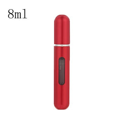 MUB - 5ml 8ml Refillable Mini Perfume Spray Bottle Aluminum Spray Atomizer Portable Travel Cosmetic Container Perfume Bottle