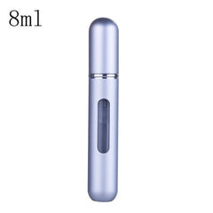 MUB - 5ml 8ml Refillable Mini Perfume Spray Bottle Aluminum Spray Atomizer Portable Travel Cosmetic Container Perfume Bottle