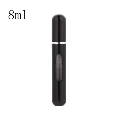 MUB - 5ml 8ml Refillable Mini Perfume Spray Bottle Aluminum Spray Atomizer Portable Travel Cosmetic Container Perfume Bottle