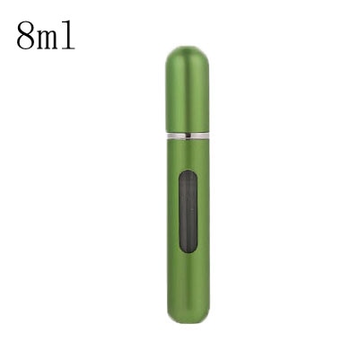 MUB - 5ml 8ml Refillable Mini Perfume Spray Bottle Aluminum Spray Atomizer Portable Travel Cosmetic Container Perfume Bottle