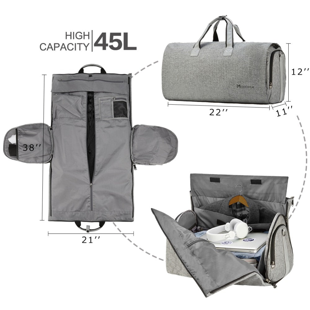 The 3in1 NOVA Duffle Garment Suitcase might be the only travel bag