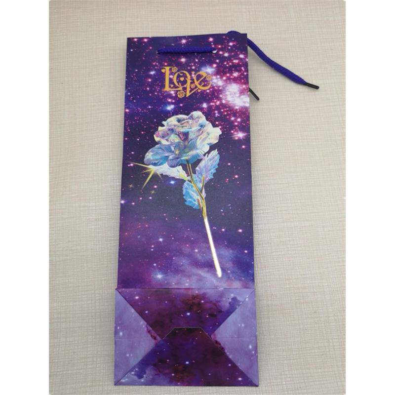 Valentine's Day Creative Gift Star Gold Foil Rose Creative Galaxy Rose Home Decoration Decoration Crafts Teacher's Day Gifts